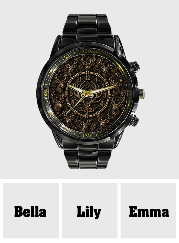Hunting Time - Personalisierte Jagd-Armbanduhr