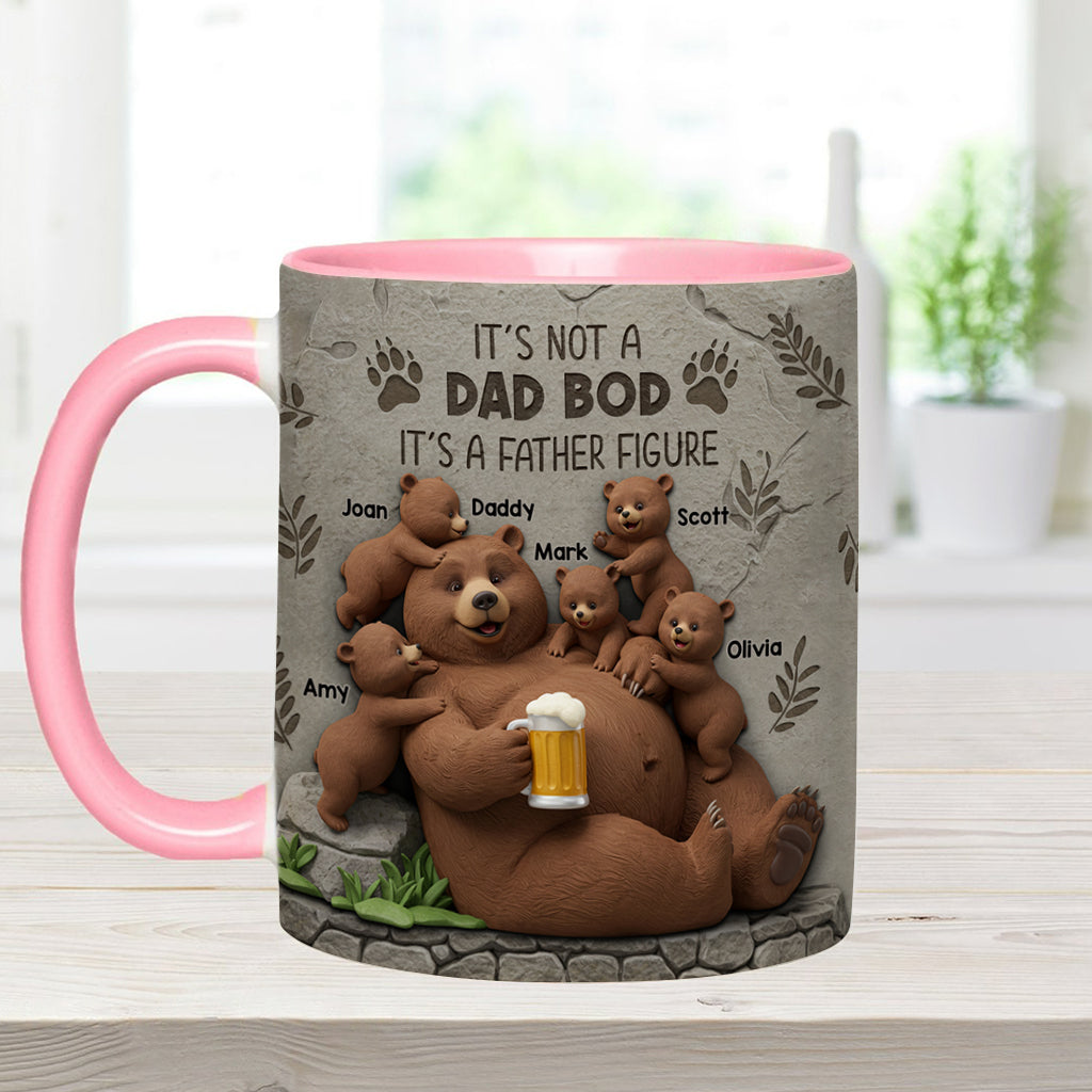 Das ist kein Dad Bod – personalisierte Tasse mit Vater-Akzent