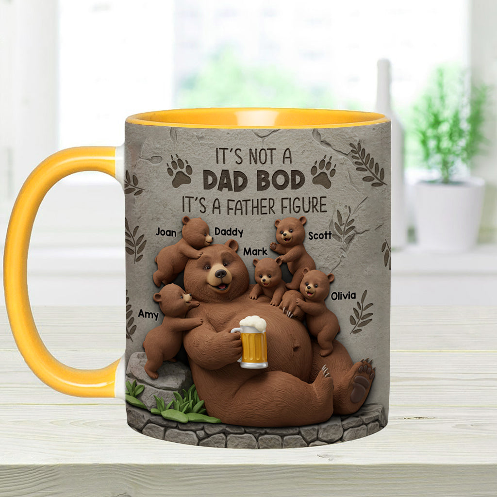 Das ist kein Dad Bod – personalisierte Tasse mit Vater-Akzent