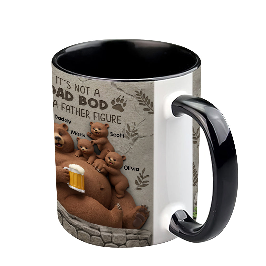 Das ist kein Dad Bod – personalisierte Tasse mit Vater-Akzent