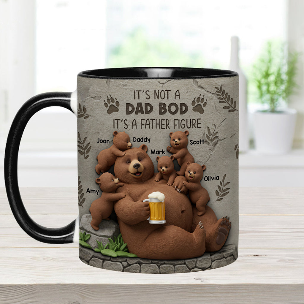 Das ist kein Dad Bod – personalisierte Tasse mit Vater-Akzent