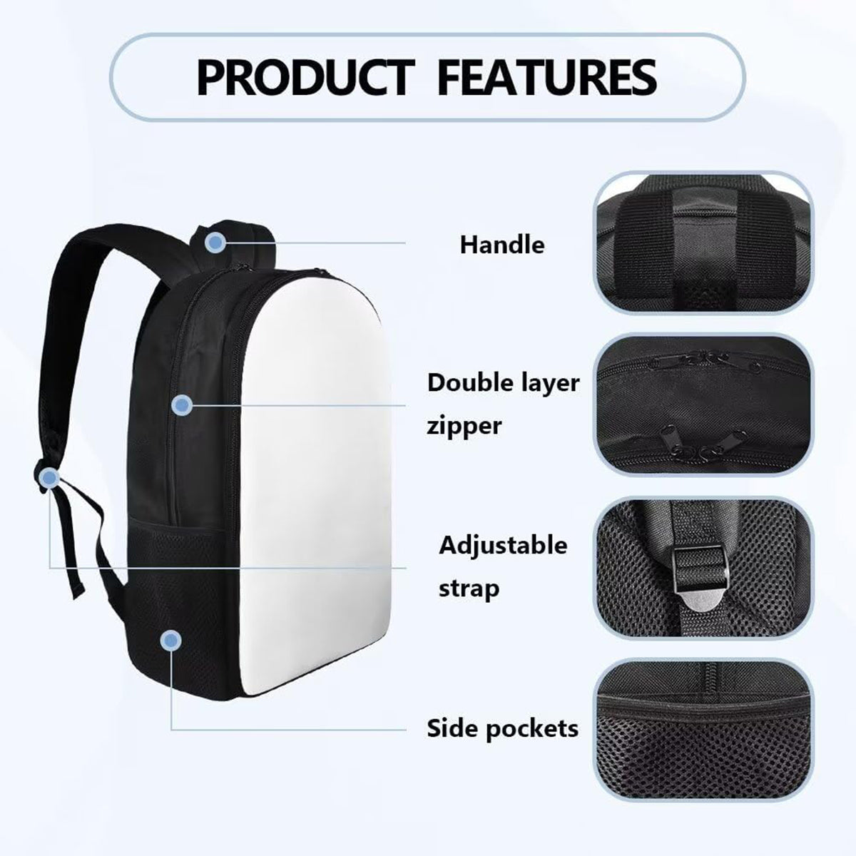 Baumaschinen - Personalisierter Kinderrucksack, Lunchtasche, Federmäppchen-Set