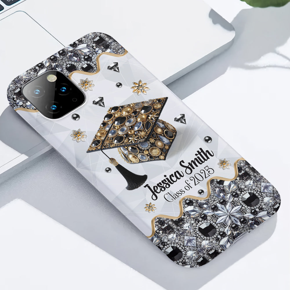 Congrats Grand Class Of 2025 - Personalized Graduation Full Print Phone Case