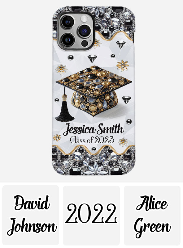 Congrats Grand Class Of 2025 - Personalized Graduation Full Print Phone Case