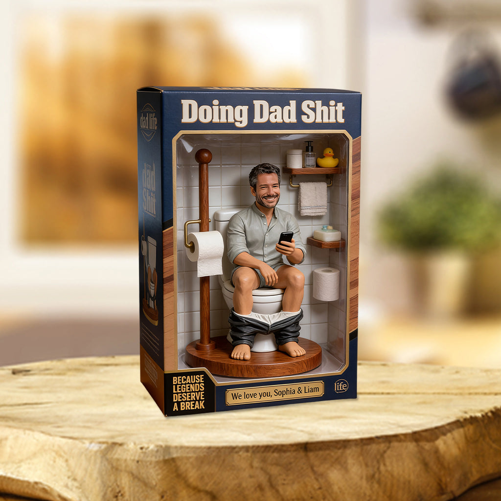 Custom Any Photo - Personalized Father Custom Shaped Acrylic Plaque