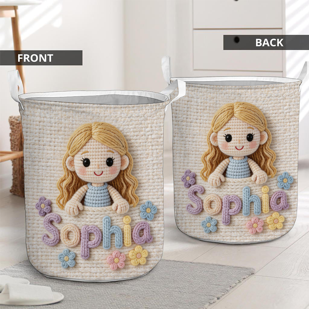Custom Any Photo - Personalized Kid Storage Basket