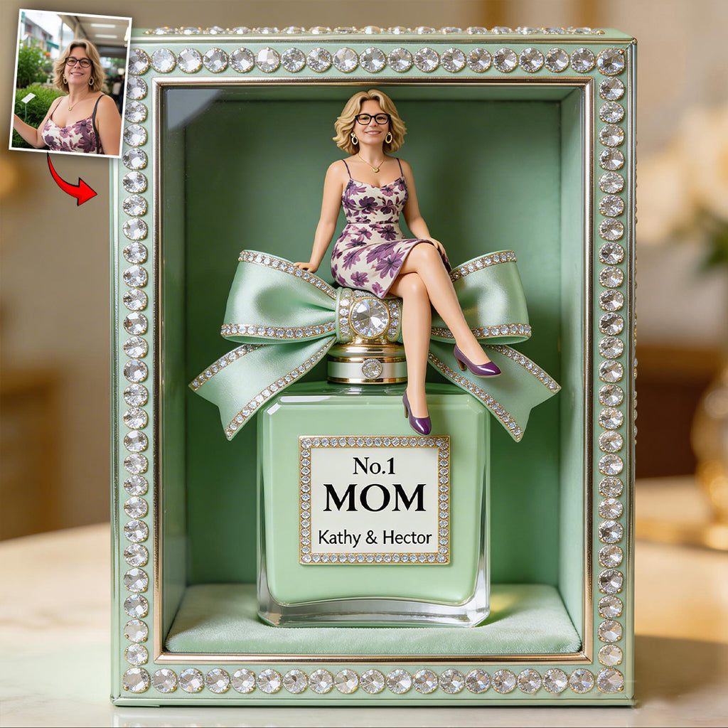 Personalisierte Foto-Plakette, Das Beste Geschenk für Mama & Oma - Individuelle Acrylplakette