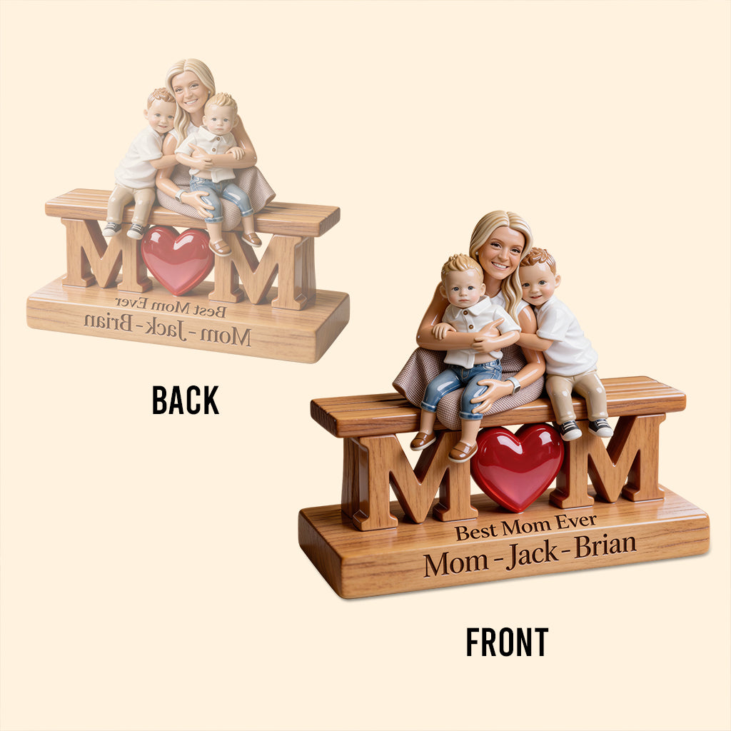 Custom Any Photo - Forever Link Together - Personalized Mother Custom Shaped Acrylic Plaque