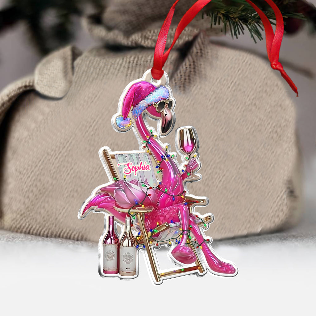 Wunderschöner Flamingo – personalisierter Flamingo-Anhänger