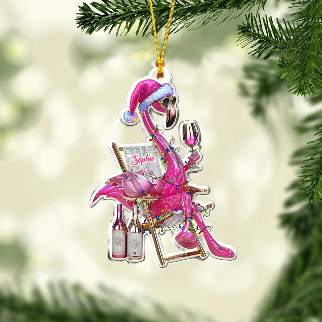 Wunderschöner Flamingo – personalisierter Flamingo-Anhänger