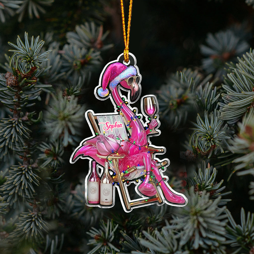 Wunderschöner Flamingo – personalisierter Flamingo-Anhänger