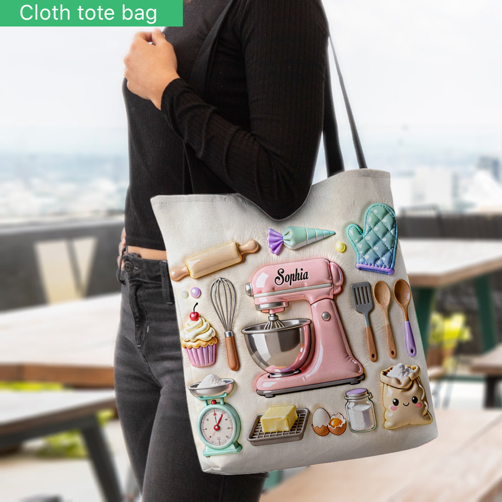 Liebe zum Backen – Personalisierte Backtasche