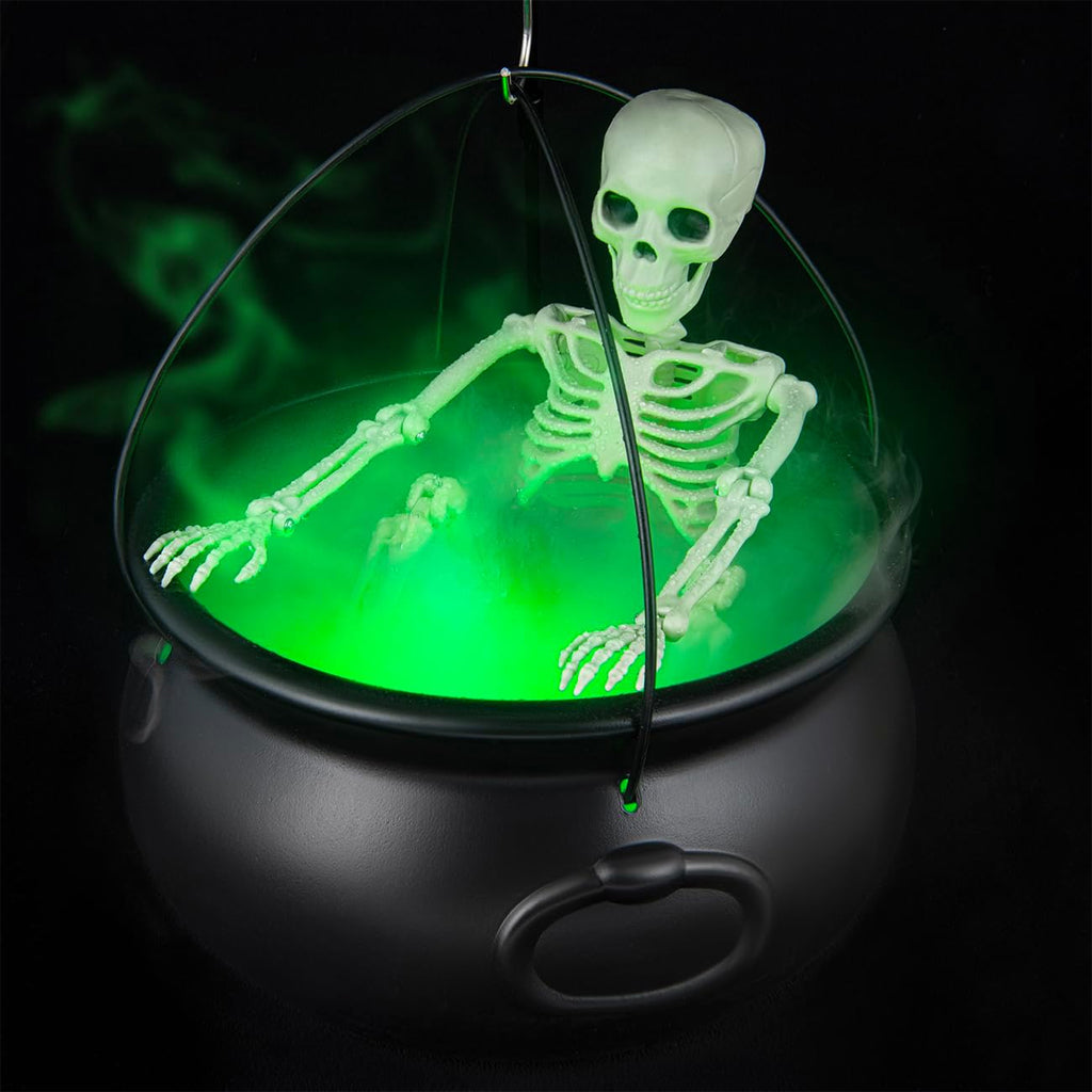 Skull Caudron Tripod with Fog Maker