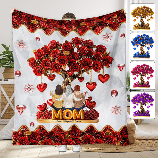 Best Mom Ever - Personalized Mother Blanket