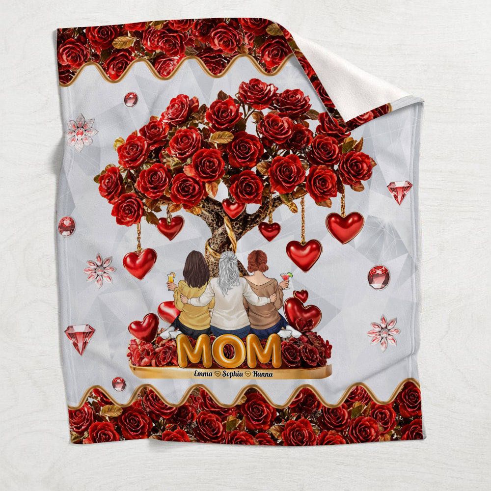 Beste Mama aller Zeiten – Personalisierte Mutterdecke