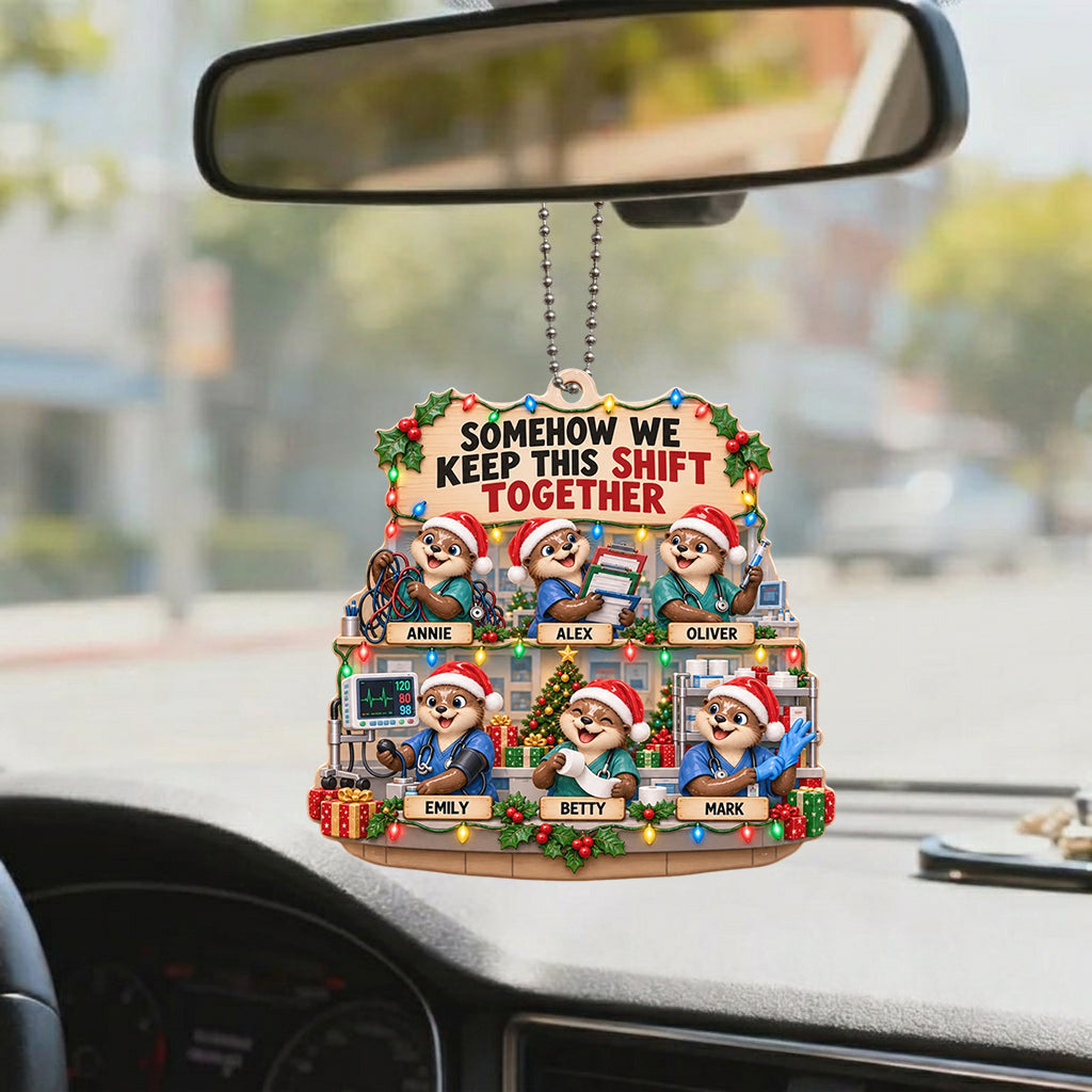 We Keep The Shift Together - Personalized Nurse Premium 3D Ornament