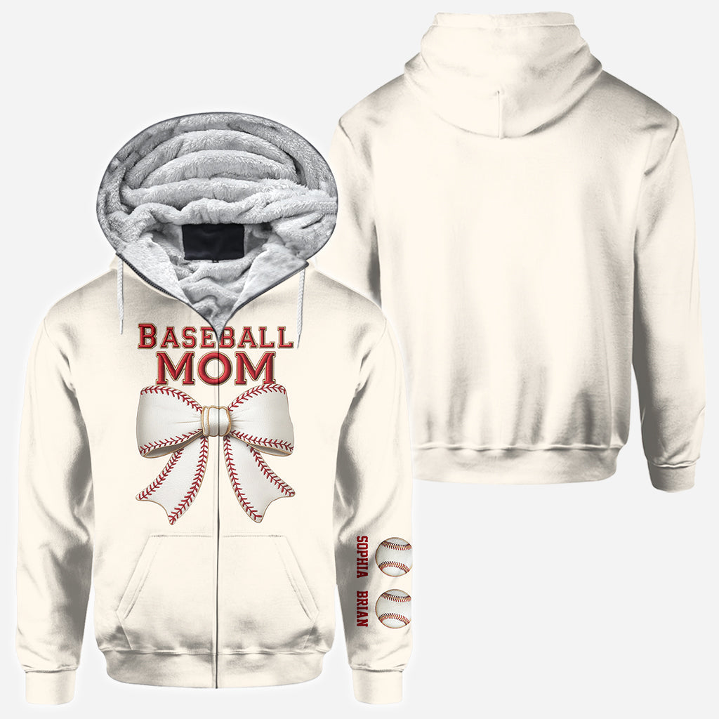 Baseball-Mama – Personalisiertes Mutter-Shirt