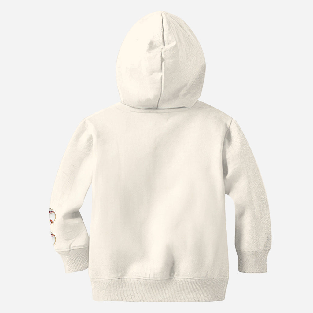 Baseball-Mama – Personalisiertes Mutter-Shirt