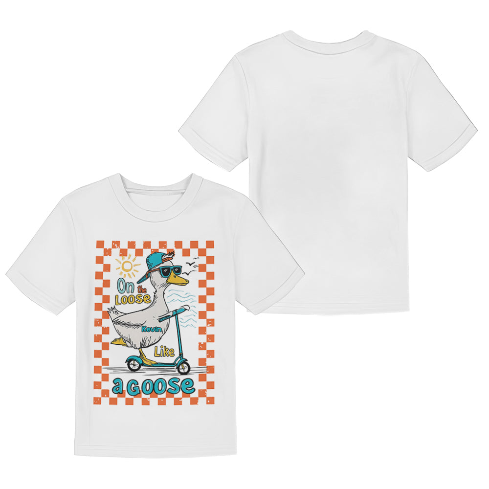 Schuljahresende-Geschenk für Jungen/Mädchen – Personalisiertes Kinder-T-Shirt & Shorts