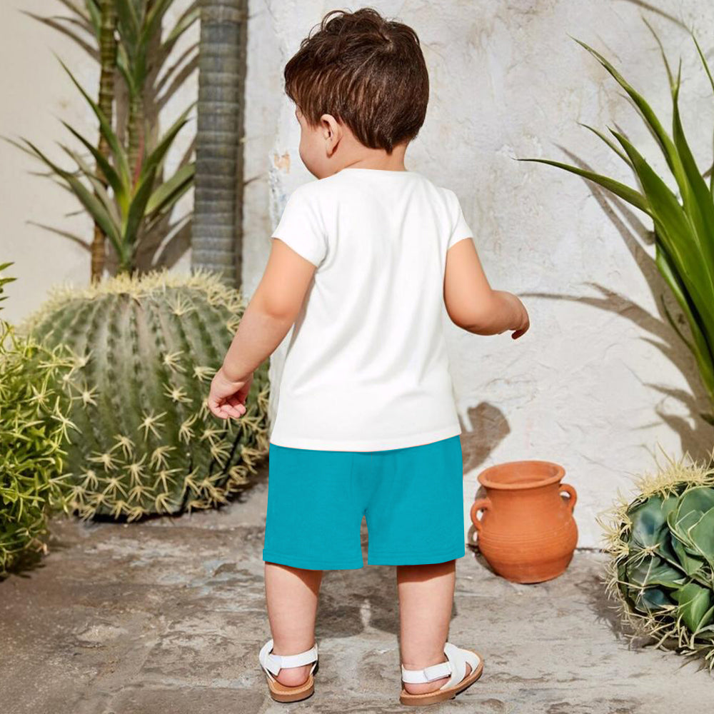 Schuljahresende-Geschenk für Jungen/Mädchen – Personalisiertes Kinder-T-Shirt & Shorts