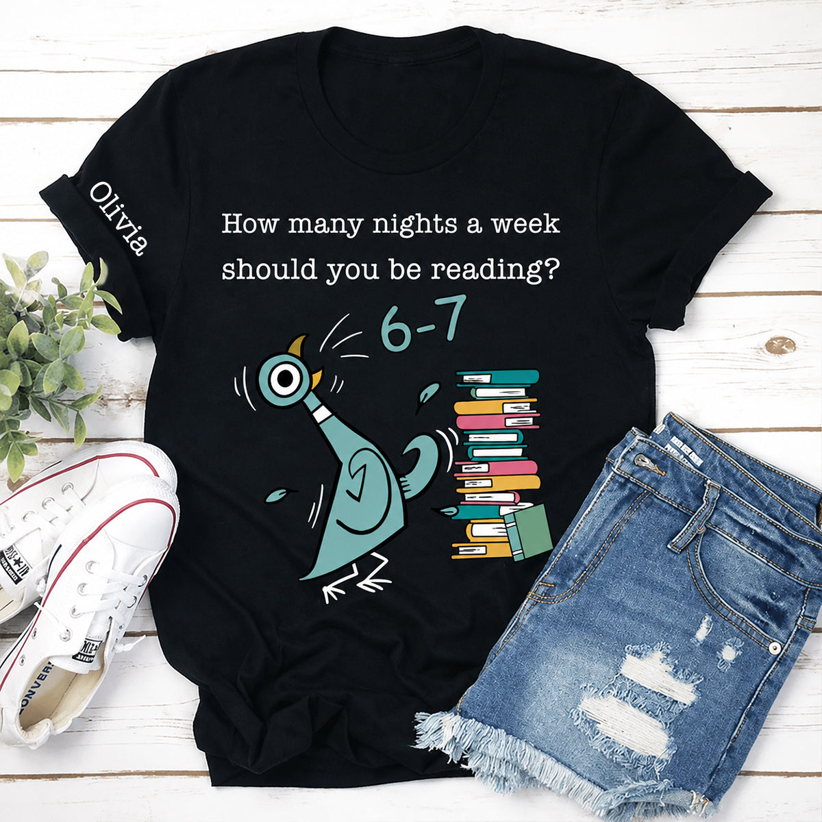 Zurück zur Schule - Personalisierte Lehrer All Over Shirt