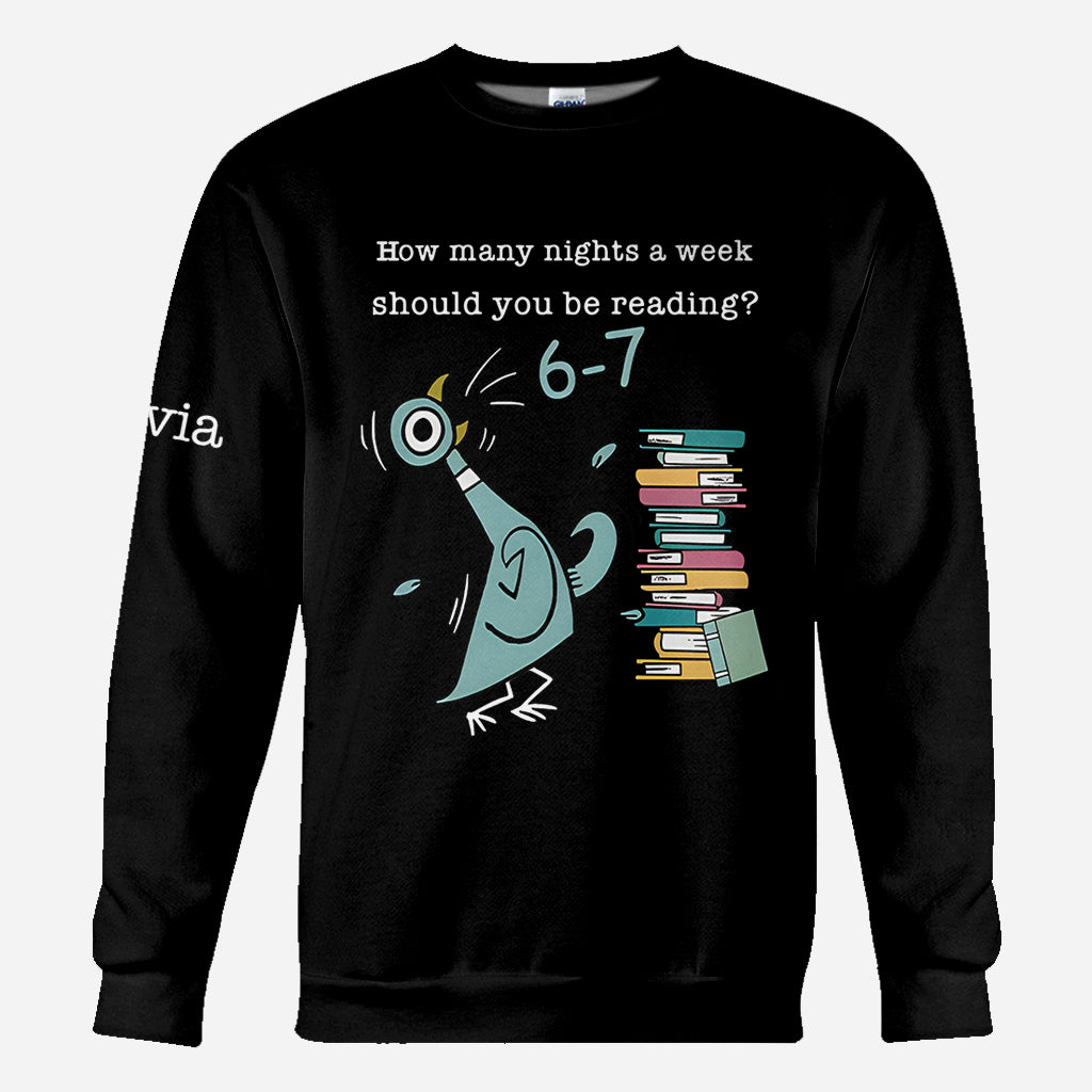 Zurück zur Schule - Personalisierte Lehrer All Over Shirt