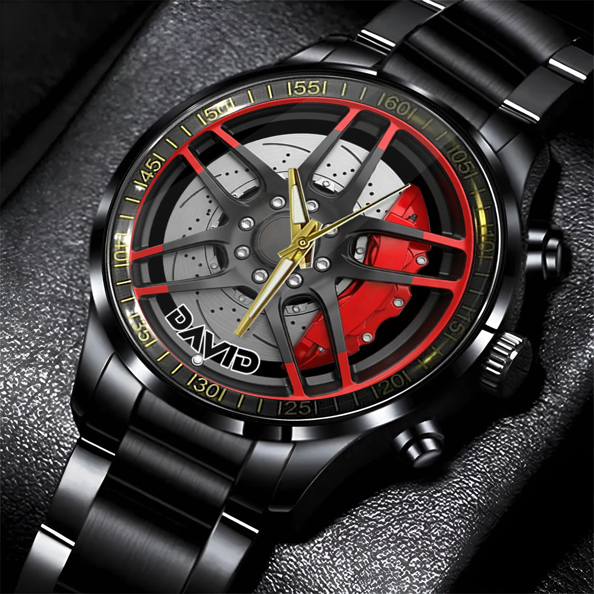 Erstaunliches Rad – personalisierte Mechaniker-Handuhr