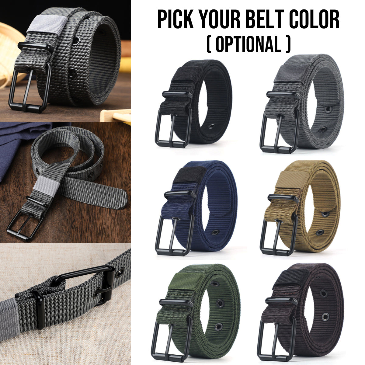 Personalisierte Cargoshorts mit Totenkopfmotiv und Gürtel