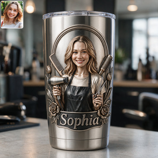 Hairdresser - Personalized Hairdresser Tumbler