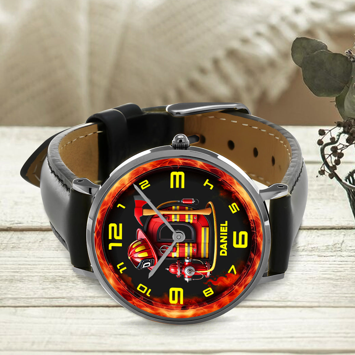 Being A Firefighter - Personalized Firefighter Hand Watch