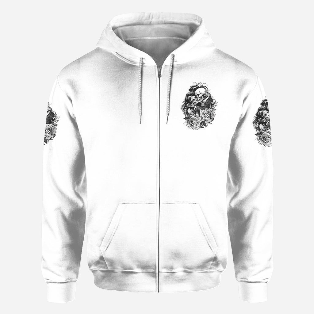 Til Death Do Us Part - Personalized Couple All Over Shirt