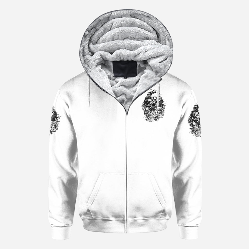 Til Death Do Us Part - Personalized Couple All Over Shirt