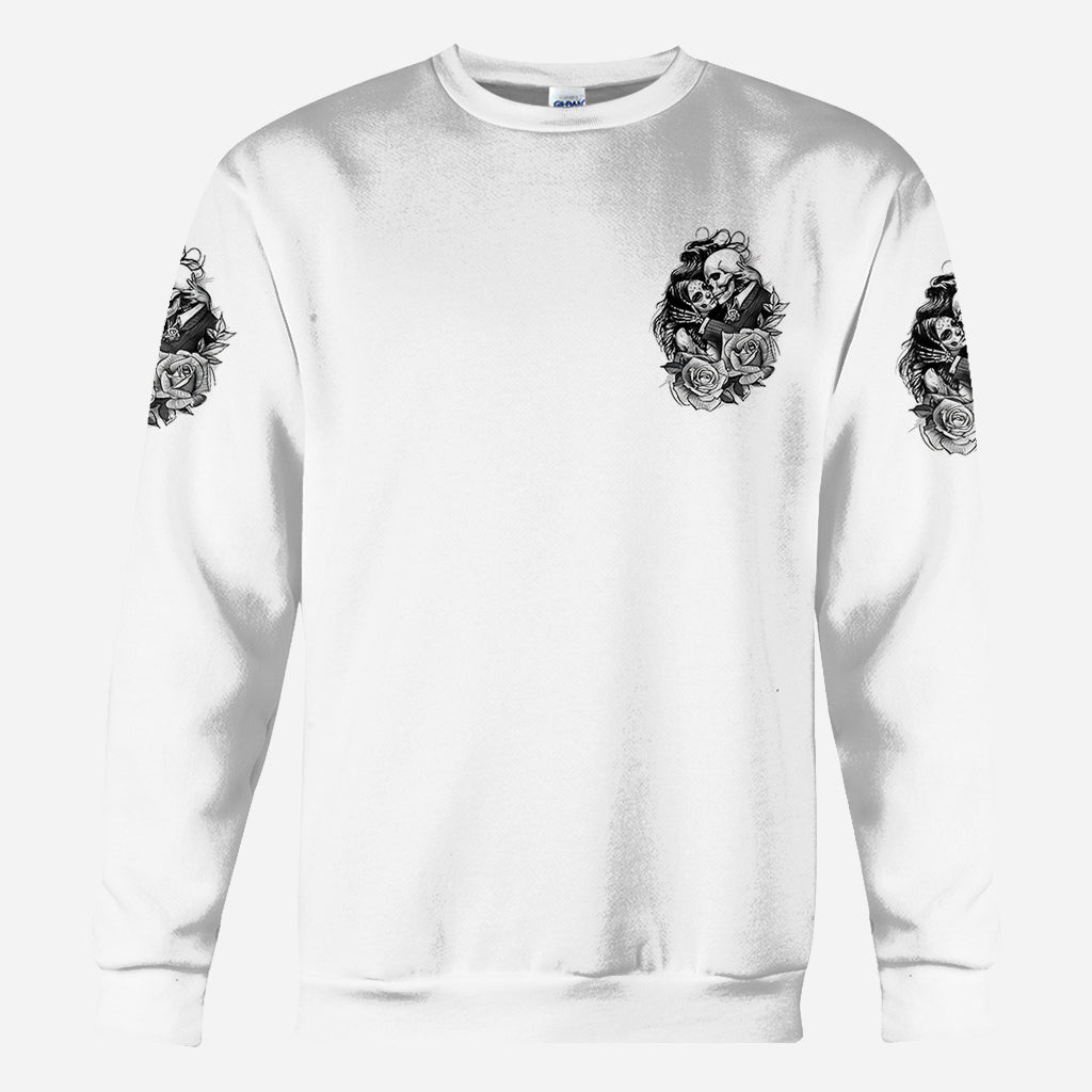 Til Death Do Us Part - Personalized Couple All Over Shirt