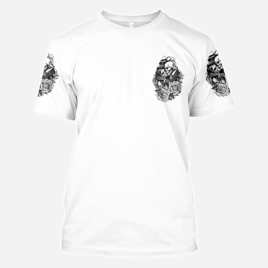 Til Death Do Us Part - Personalized Couple All Over Shirt