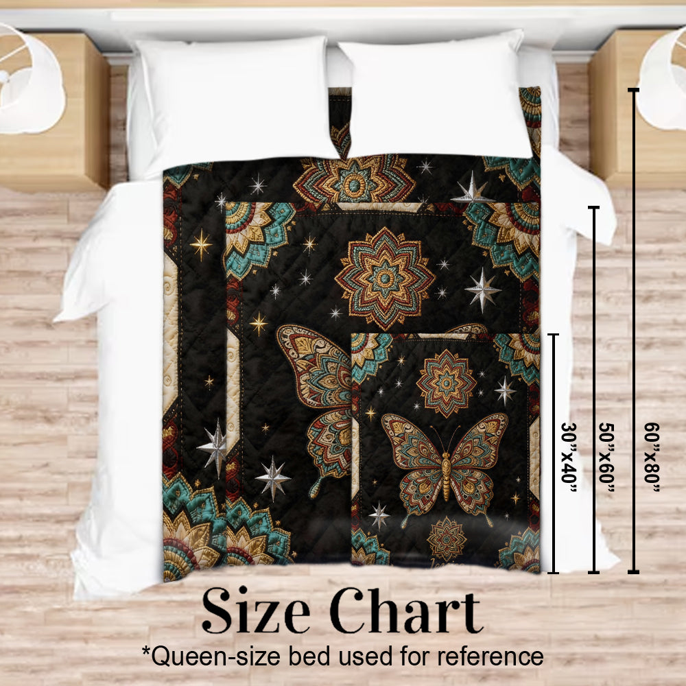 Schmetterlinge lieben – personalisierte Schmetterlingsdecke