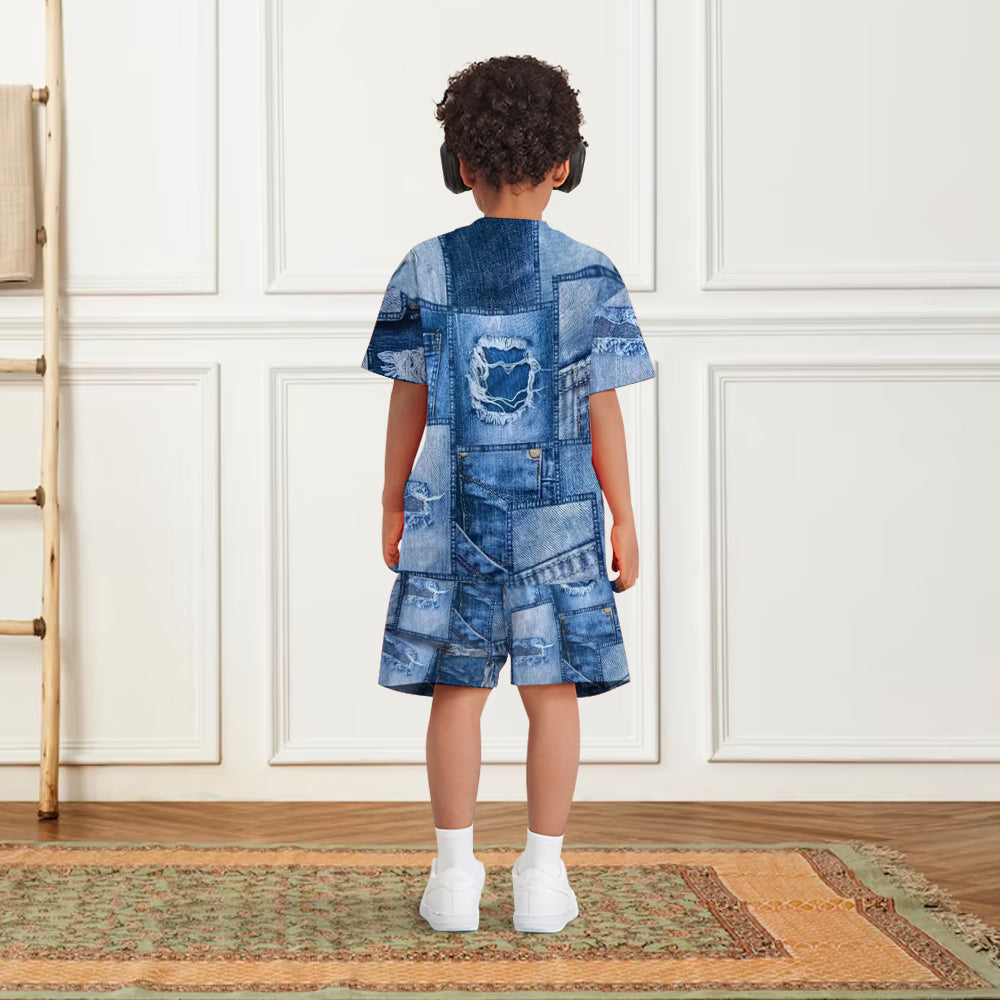 Cool Bear - Personalized Kid T-shirt & Shorts