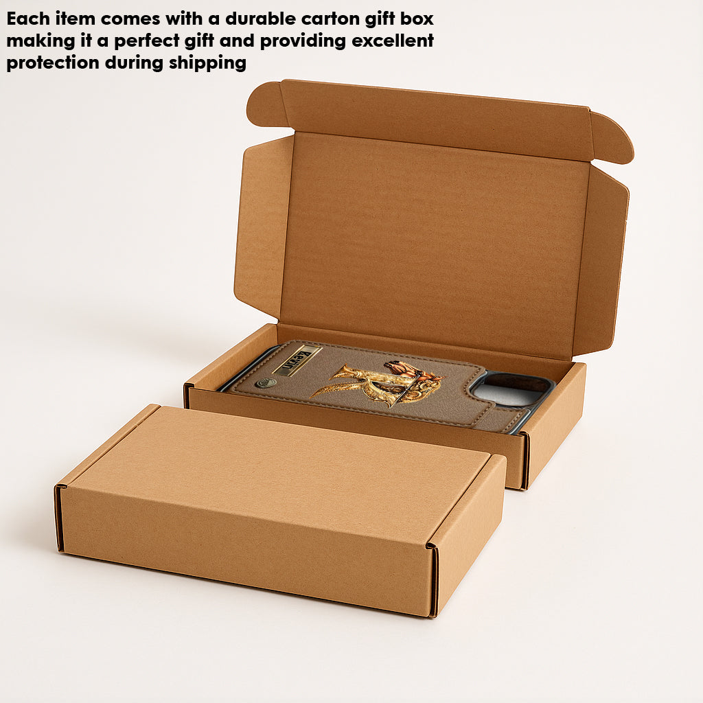 Liebe zum Pferd – Personalisierte Handyhülle mit Pferde-Geldbörse