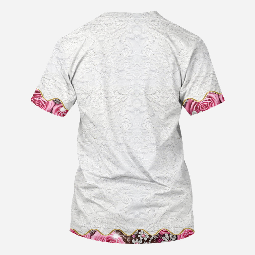 Faith Hope Love - Personalized Breast Cancer Awareness All Over Shirt