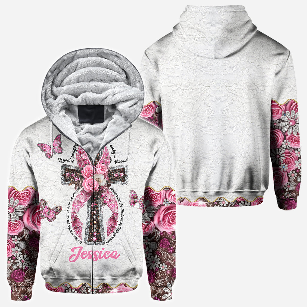 Faith Hope Love - Personalized Breast Cancer Awareness All Over Shirt