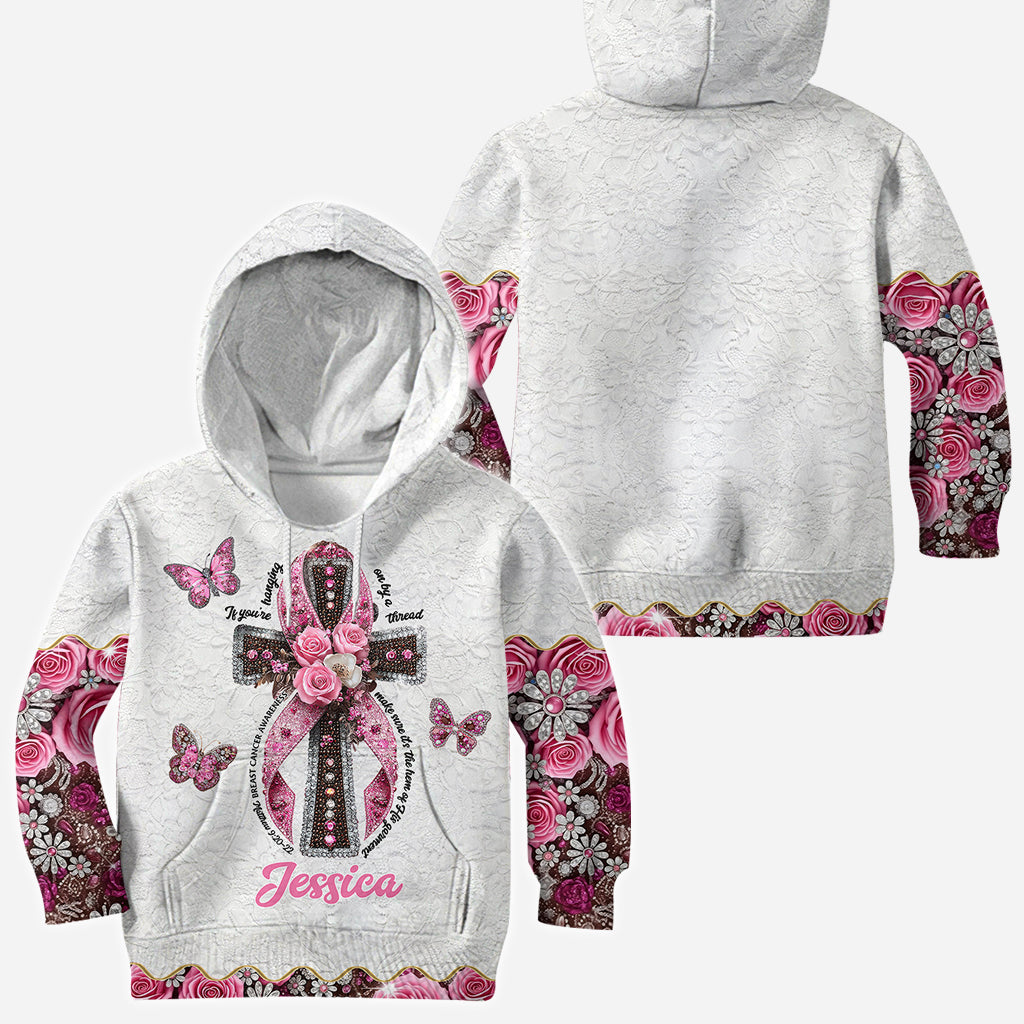 Faith Hope Love - Personalized Breast Cancer Awareness All Over Shirt