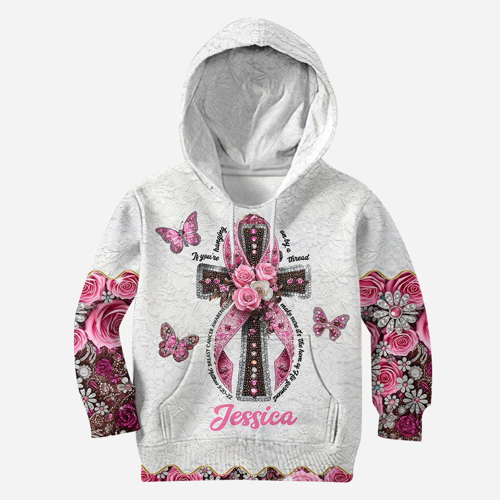 Faith Hope Love - Personalized Breast Cancer Awareness All Over Shirt