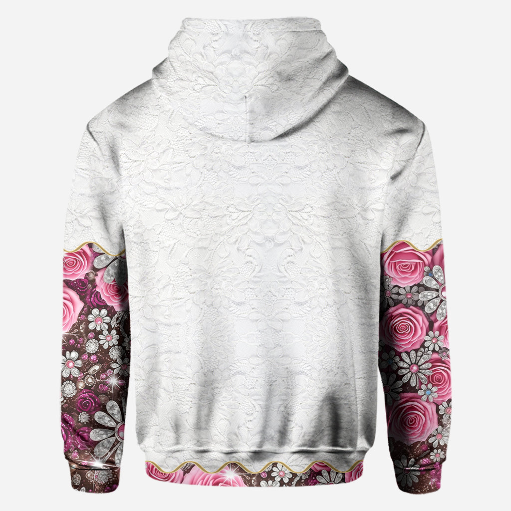 Faith Hope Love - Personalized Breast Cancer Awareness All Over Shirt