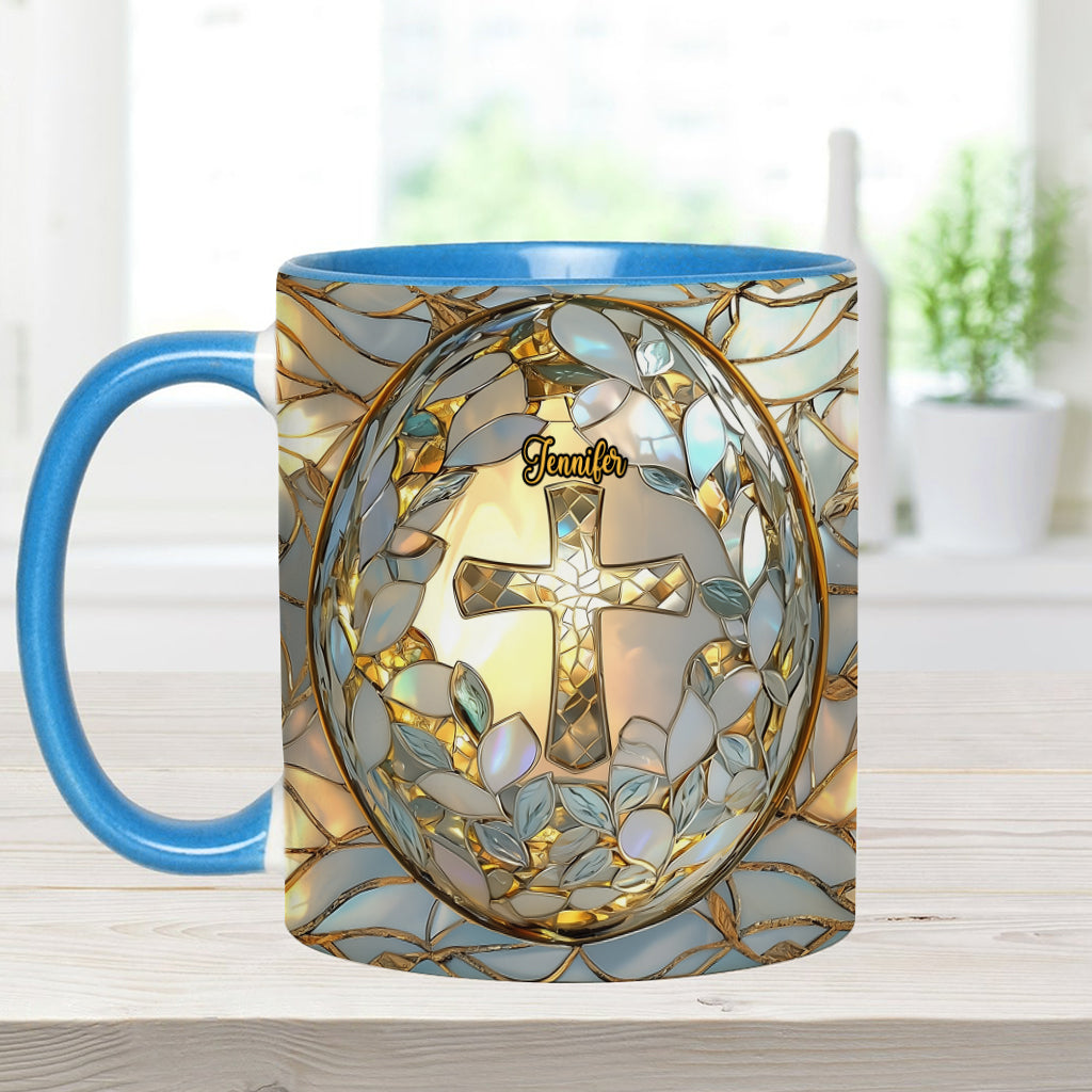 Easter Blessing - Personalized Easter Day Accent Mug