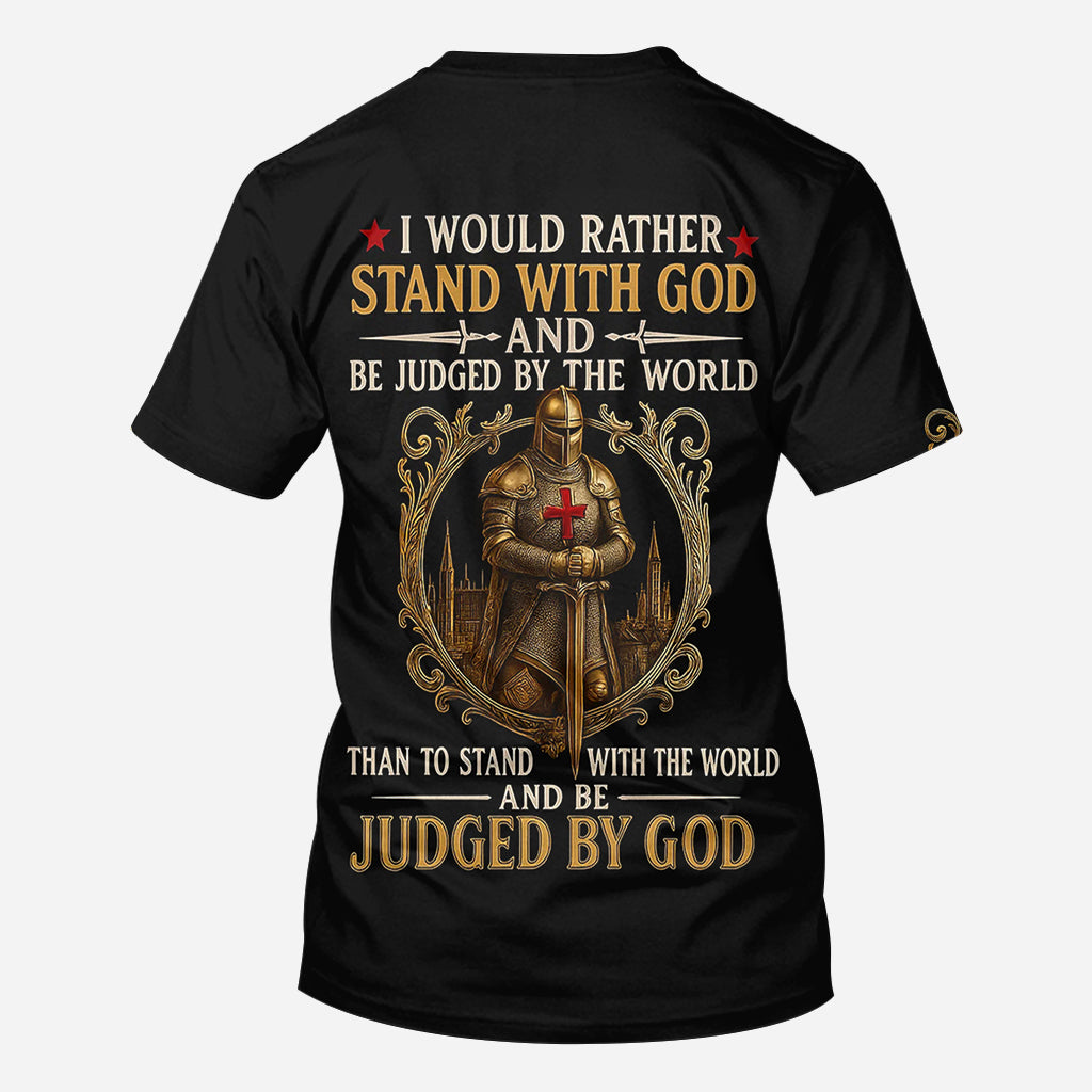 Steh zu Gott – Personalisiertes christliches T-Shirt