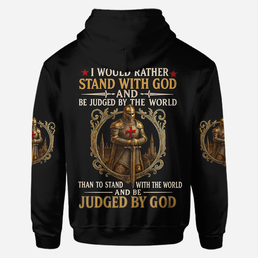 Steh zu Gott – Personalisiertes christliches T-Shirt