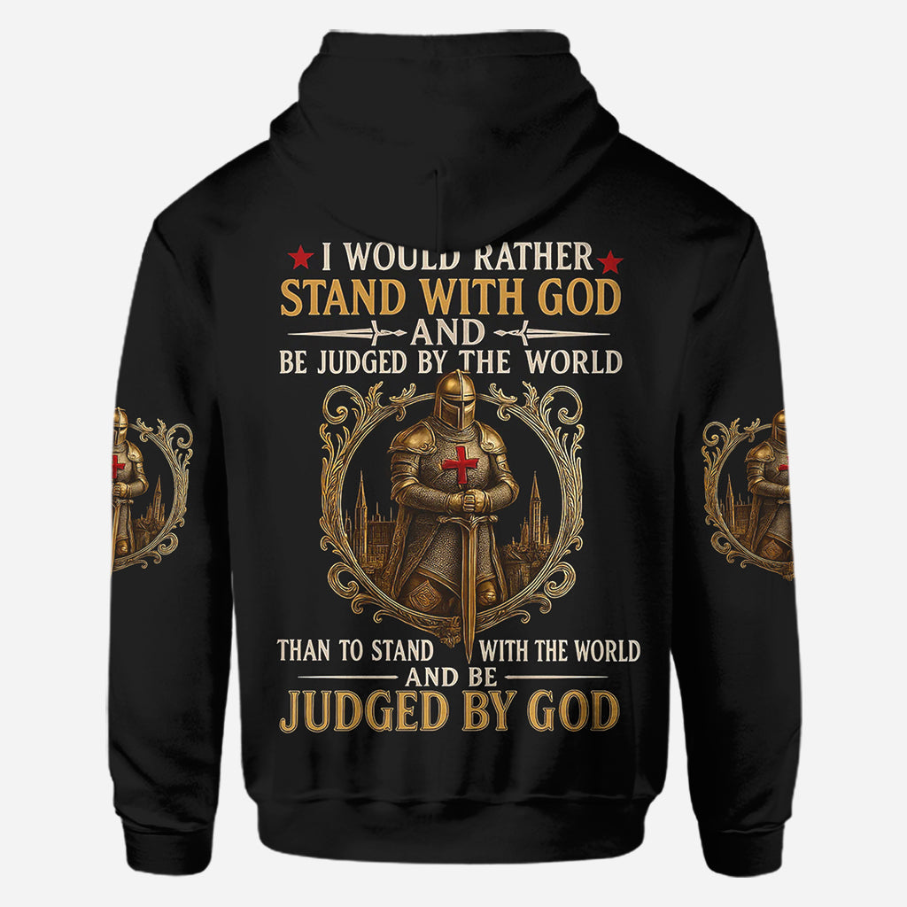 Steh zu Gott – Personalisiertes christliches T-Shirt