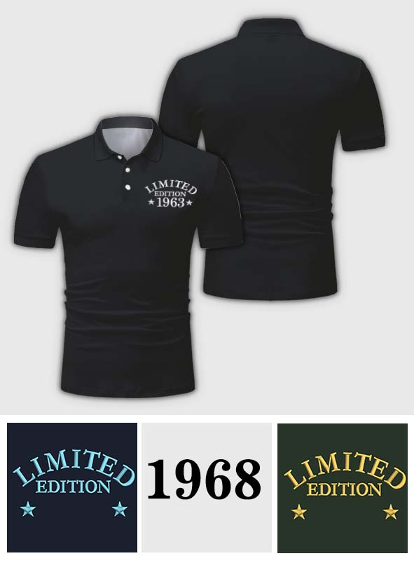 Birthday Gift - Personalized Birthday Polo Shirt