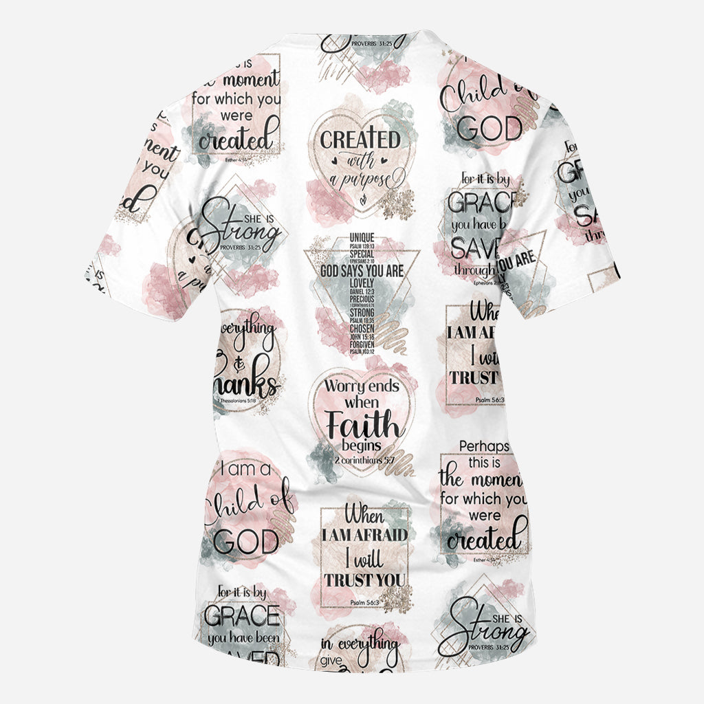 Ich bin ein Kind Gottes – Personalisiertes christliches T-Shirt