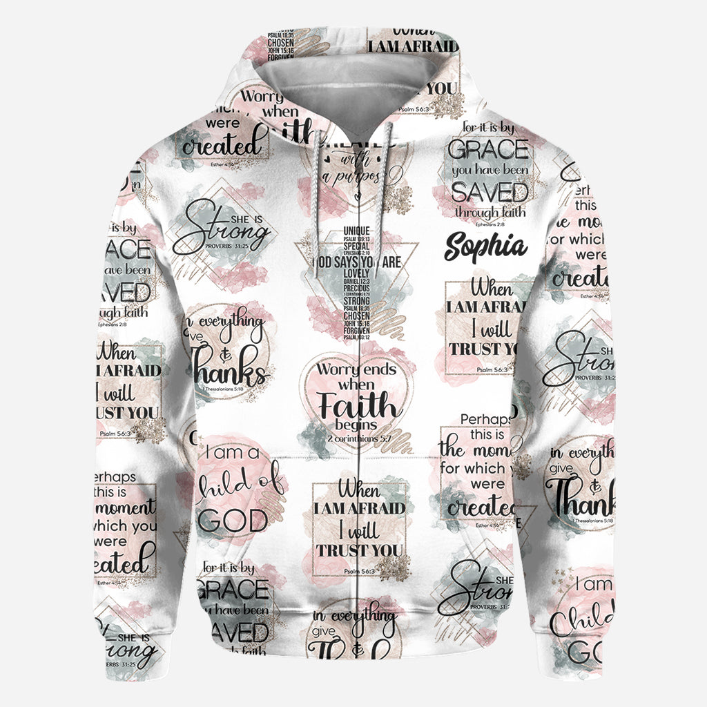 Ich bin ein Kind Gottes – Personalisiertes christliches T-Shirt