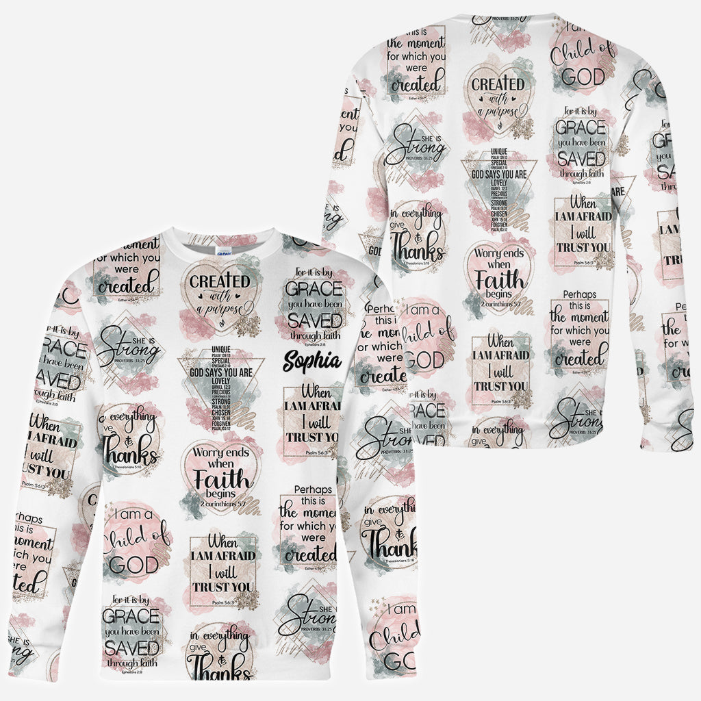 Ich bin ein Kind Gottes – Personalisiertes christliches T-Shirt